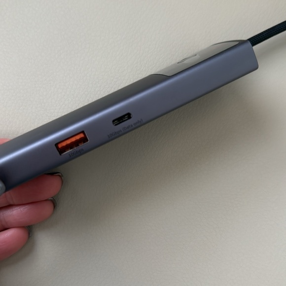 Baseus 10Gbps USB C Hub, 3 USB A/C Data Ports, 4K@60Hz HDMI, 6in1 - Picture 5 of 5